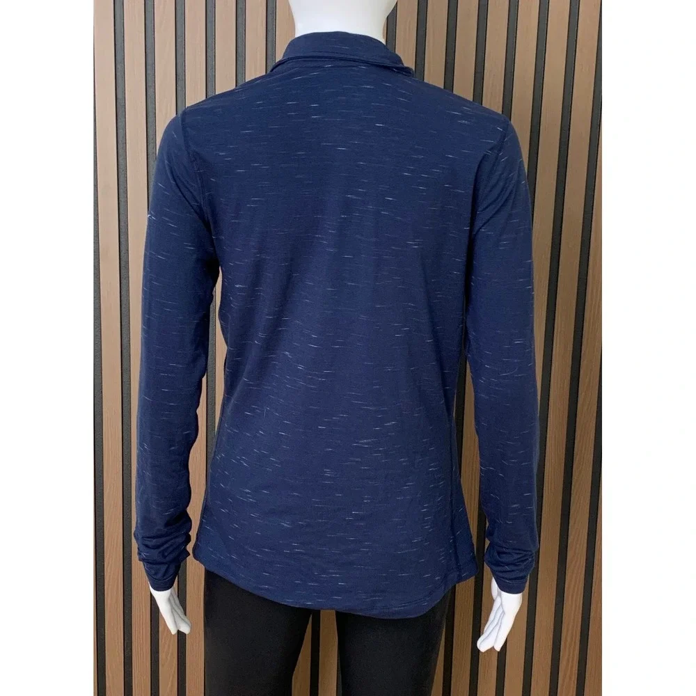 Nike Dri-FIT Tennessee‎ Titans NFL Women's Small Navy Blue Quarter Zip Pullover